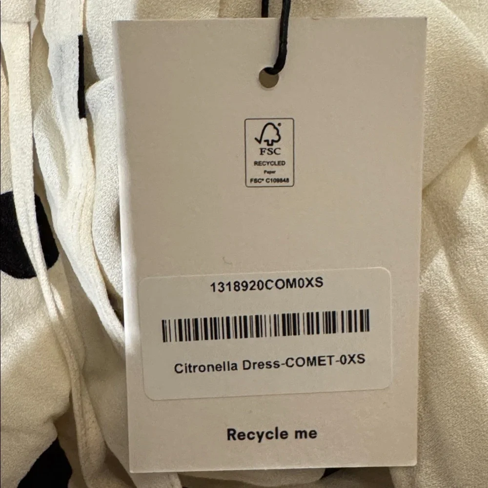 Reformation Citronella Dress Comet Brand New - Picture 6 of 13
